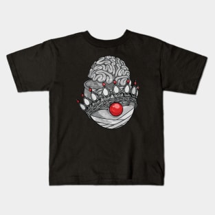 King's Crown - Silver Egg Kids T-Shirt